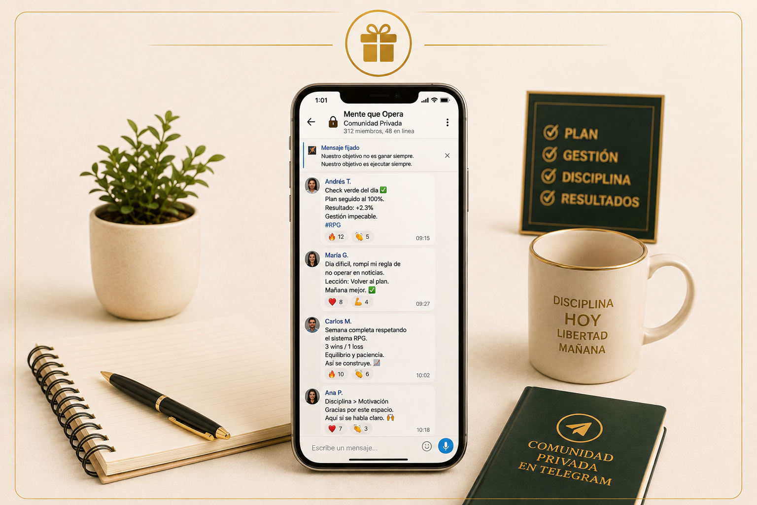 Bono 3 Comunidad Telegram